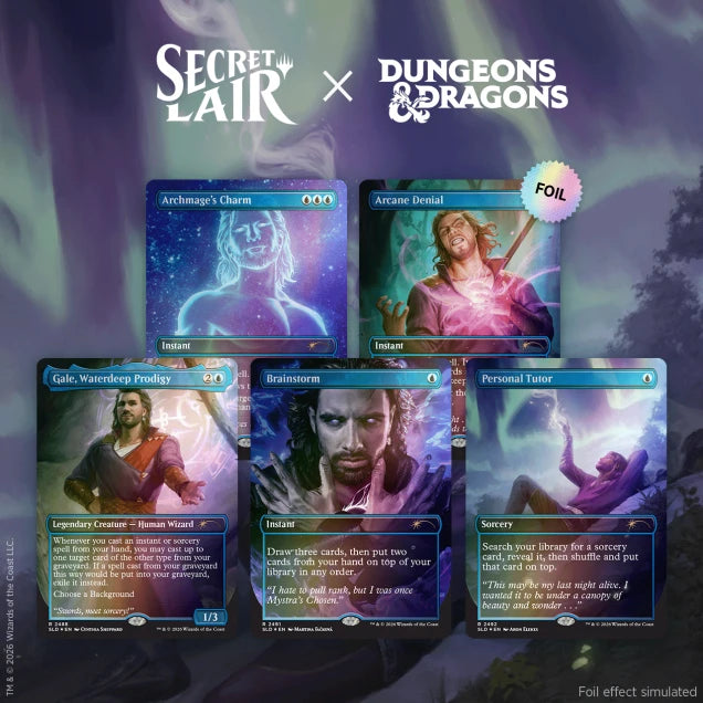 Secret Lair - "D&D Dungeons And Dragons" Set