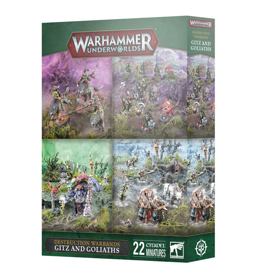 (Pre-order) AOS -  WARHAMMER UNDERWORLDS: GITZ AND GOLIATHS (Cut-Off 11-10-2025)