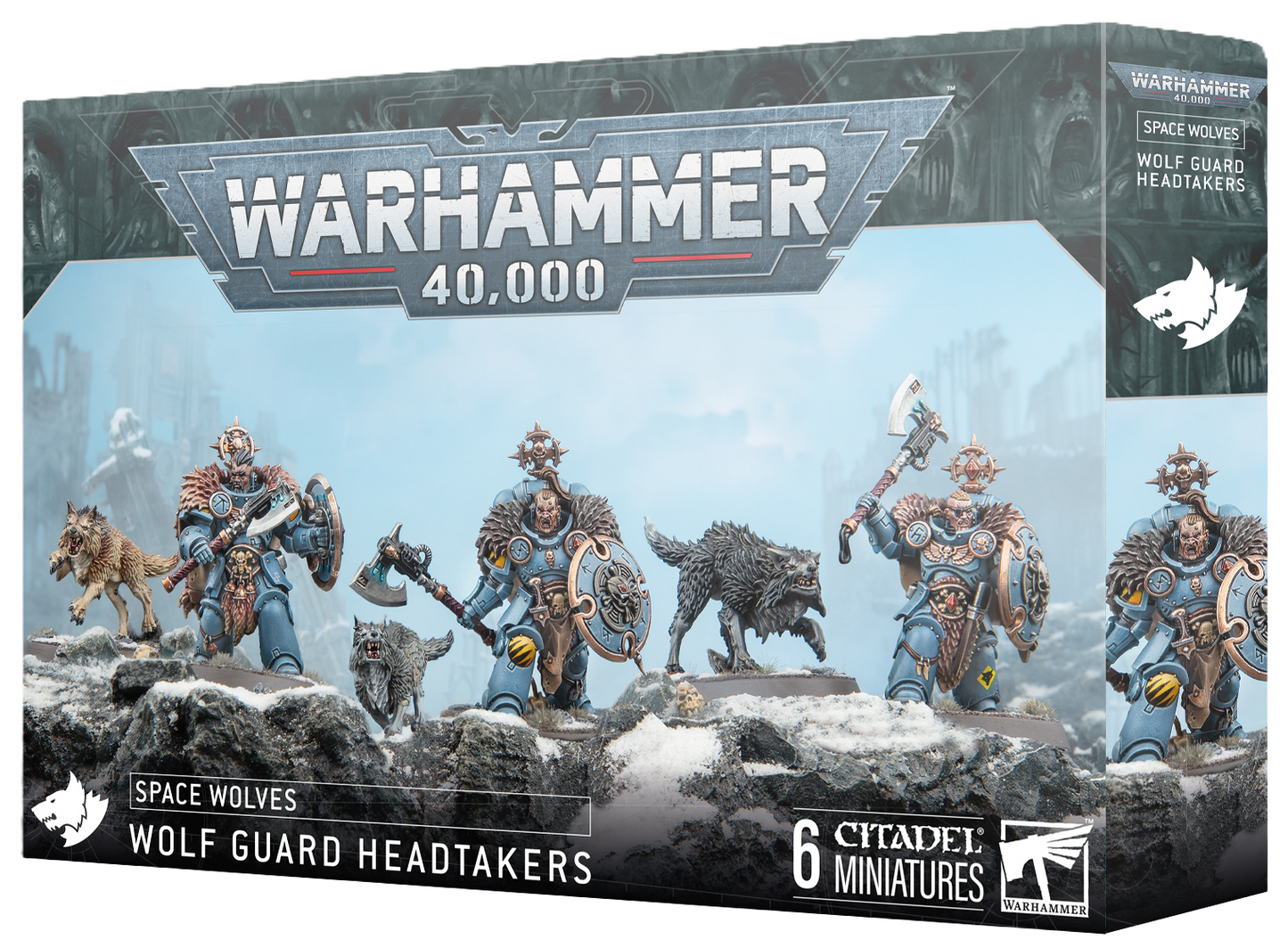 SPACE WOLVES: WOLF GUARD HEADTAKERS (Cut-Off  - 5-7-2025)
