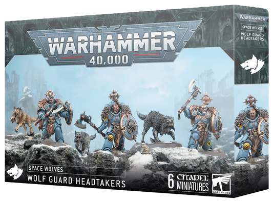SPACE WOLVES: WOLF GUARD HEADTAKERS (Cut-Off  - 5-7-2025)
