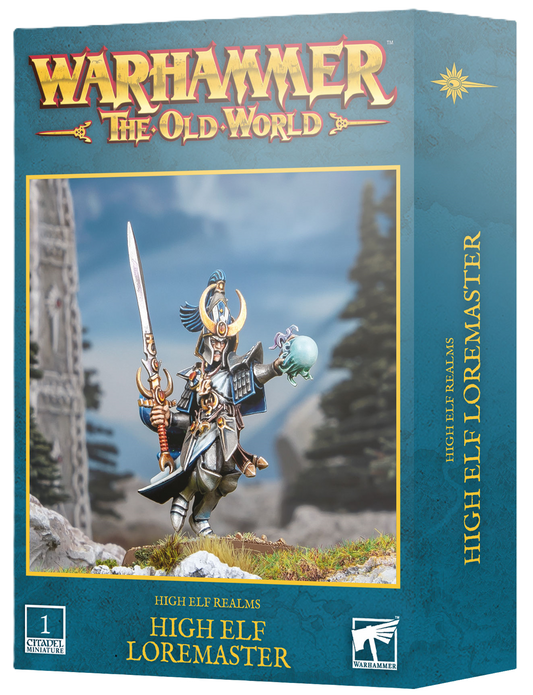 TOW - HIGH ELF REALMS: HIGH ELF LOREMASTER (Cut-Off  - 24-5-2025)