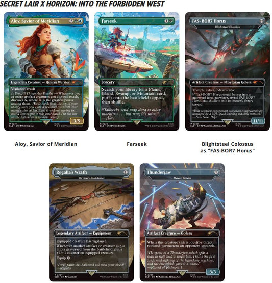 (Pre Order) Secret Lair - "Horizon: Into the Forbidden West" Set (Cut off 19-10)