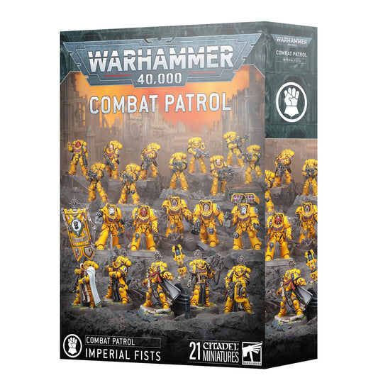 40K - COMBAT PATROL: IMPERIAL FISTS (Cut-Off 13 - 9 -2025)