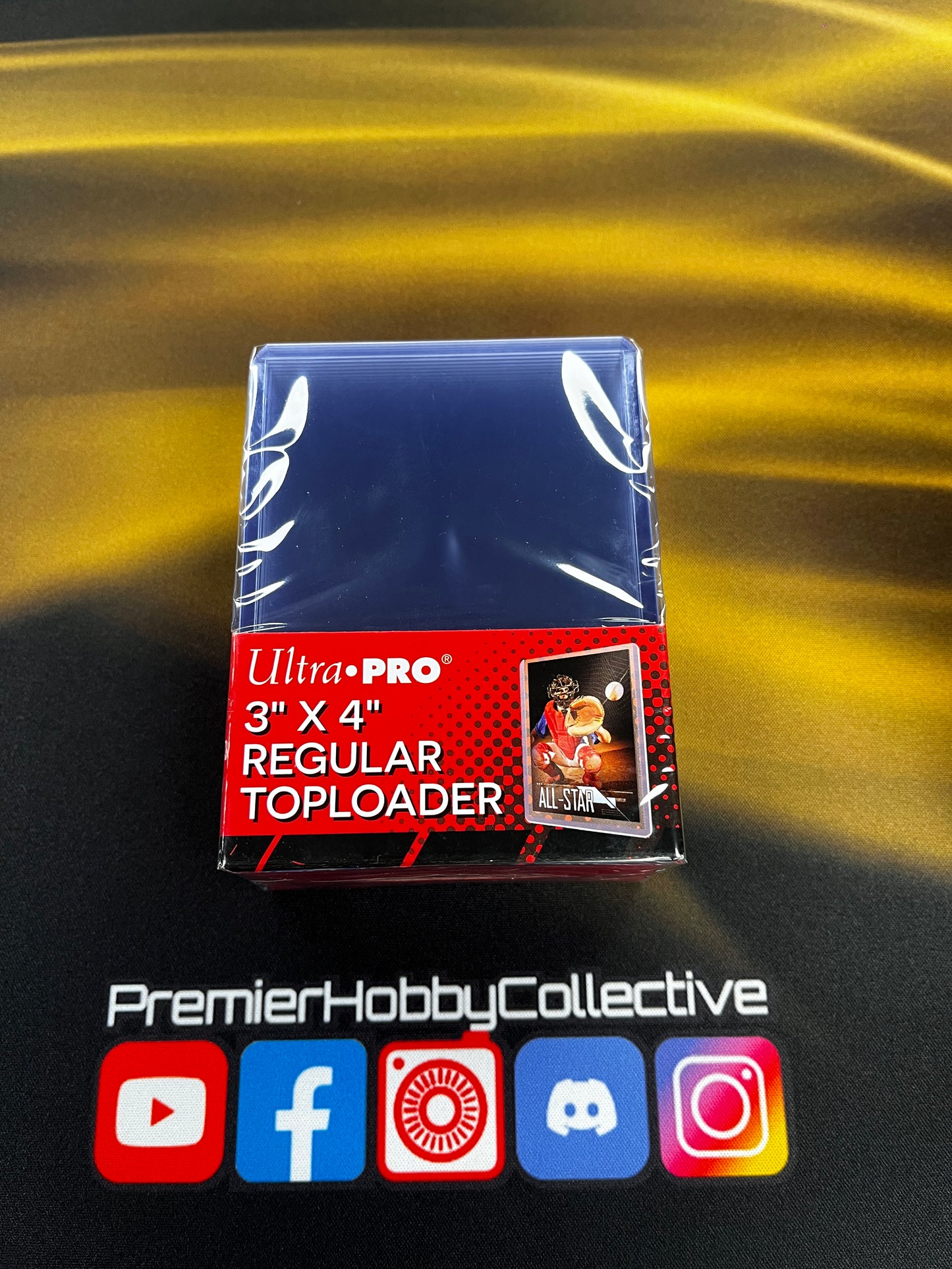 3 X 4 Clear Regular Toploader 25ct