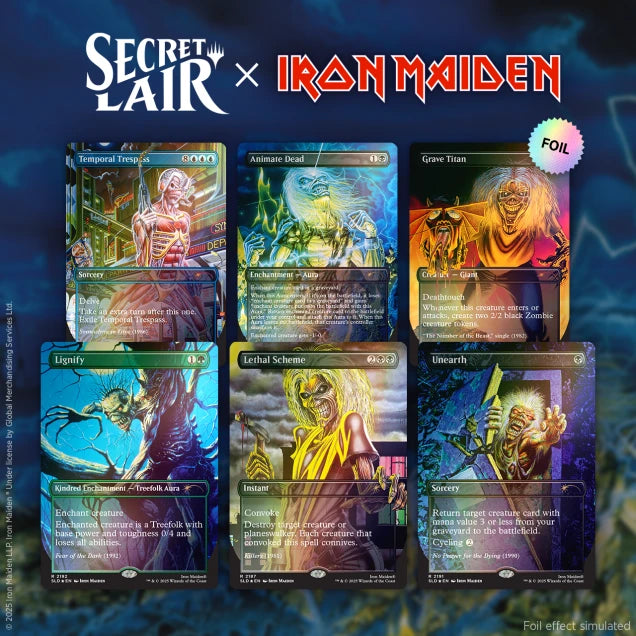 (Pre Order) Secret Lair - "Iron Maiden" Set (Cut off 19-10)