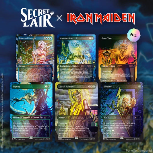 (Pre Order) Secret Lair - "Iron Maiden" Set (Cut off 19-10)