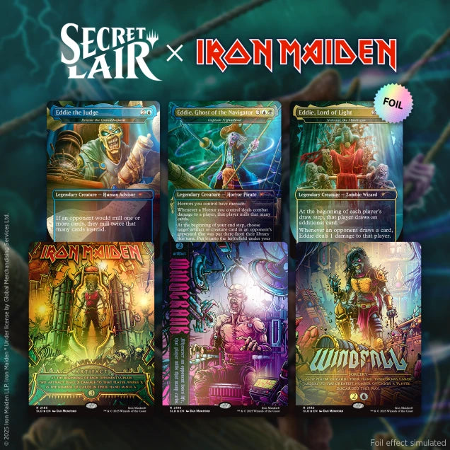 (Pre Order) Secret Lair - "Iron Maiden" Set (Cut off 19-10)