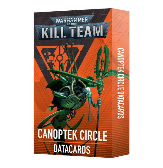 (Pre-Order) 40K - K/T DATACARDS: CANOPTEK CIRCLE (CHN) (Cut-Off  15-11-2025)