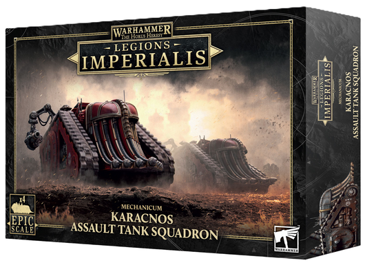 L/I: MECHANICUM KARACNOS ASSAULT TANK SQ (Cut Off Date - 26-04-2025)