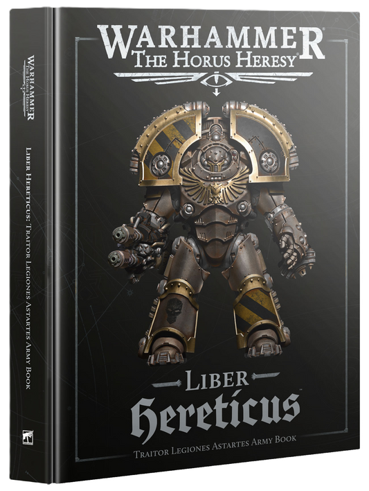 HH - HORUS HERESY: LIBER HERETICUS (ENGLISH) (Cut-Off  - 19 -7-2025)