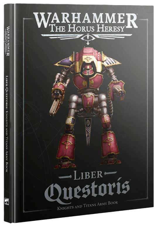 HH - HORUS HERESY: LIBER QUESTORIS (ENGLISH) (Cut-Off  - 19 -7-2025)