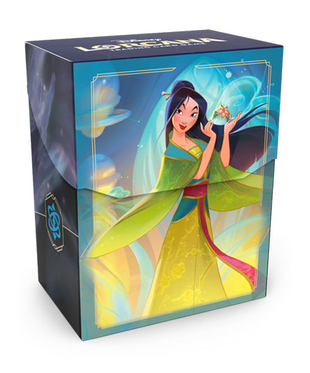 Lorcana TCG - Set 9 Mulan (Card Sleeves + Deck Box) (EN)
