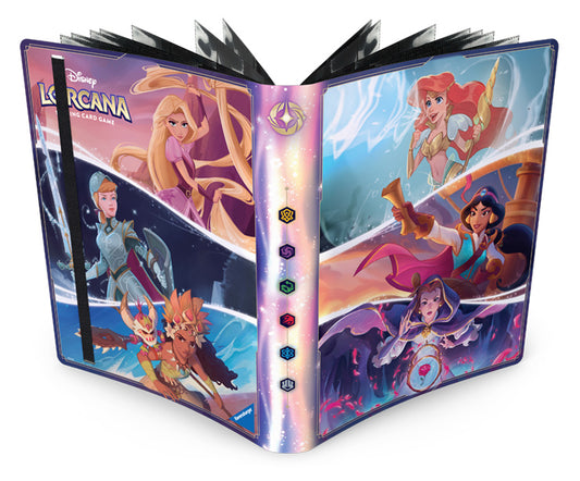 Lorcana TCG - "Princess" (Card Portfolio) (Can stores 252 cards)
