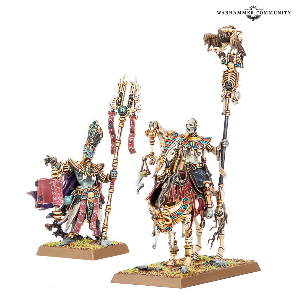 (Pre-order) TOW - TOMB KINGS OF KHEMRI: LICHE PRIESTS (Cut-Off 11-10-2025)