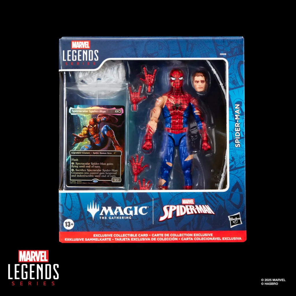 Magic: The Gathering x Marvel Legends - Spider Man Release (Figure + MTG Card) (EN)