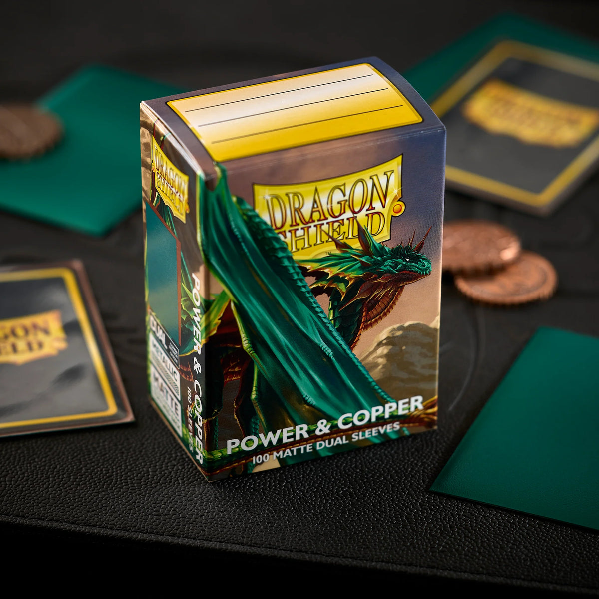 Dragon Shield 100 - Standard Deck Protector Sleeves - (Dual Matte)