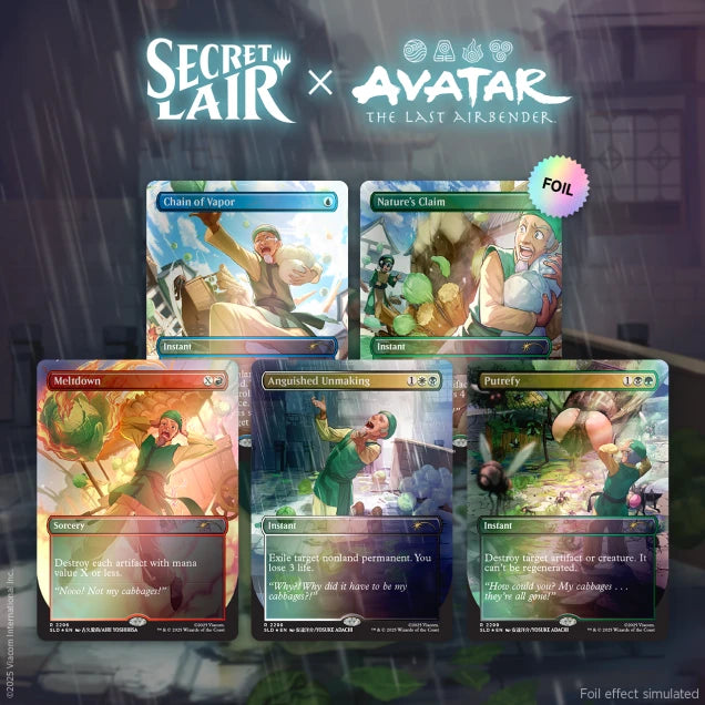 Secret Lair - "Avatar: The Last Airbender" Set