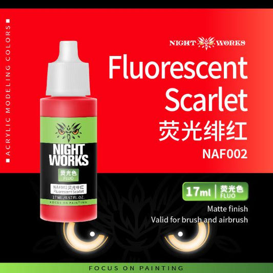 (NightWorks) Fluo Color (Fluorescent Layer) Fluorescent Scarlet