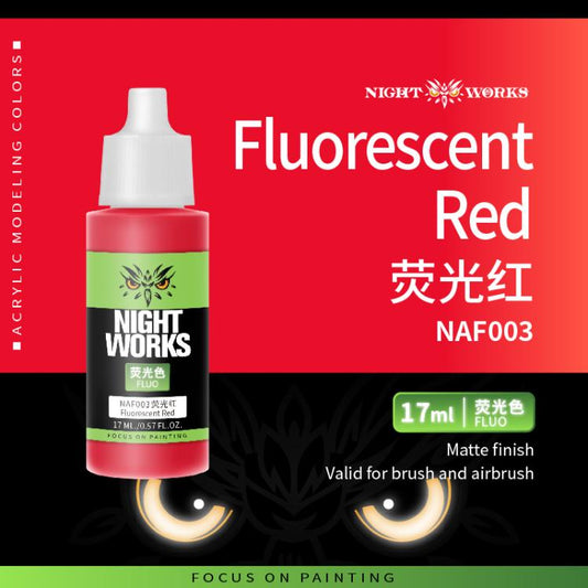 (NightWorks) Fluo Color (Fluorescent Layer) Fluorescent Red