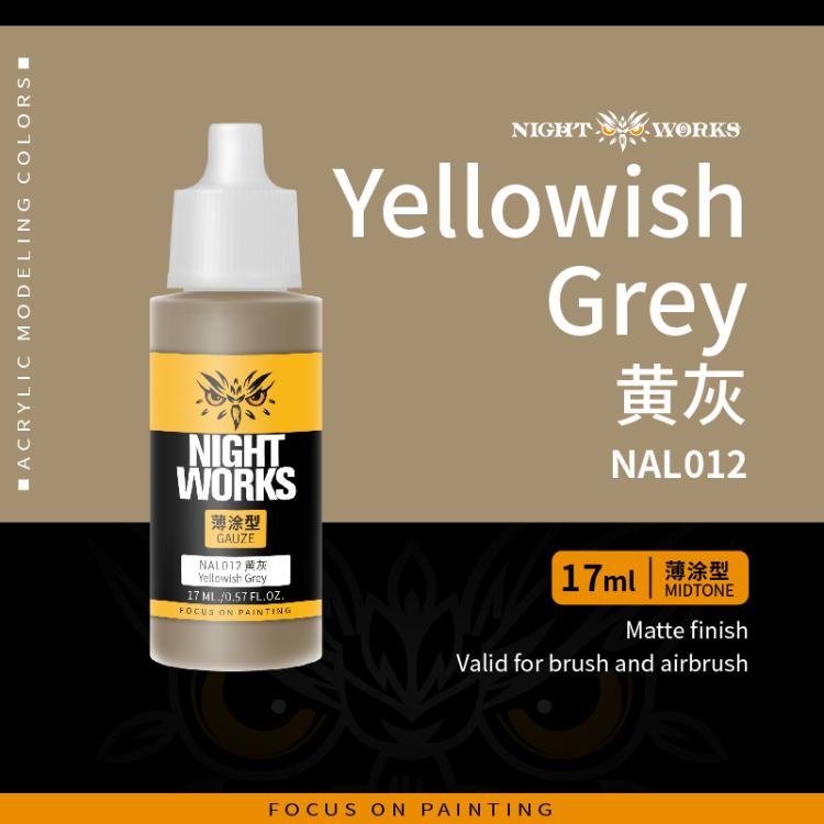 (NightWorks)  Midtone Color (Layer) Yellowish Grey