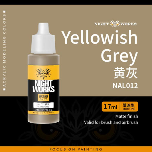 (NightWorks)  Midtone Color (Layer) Yellowish Grey