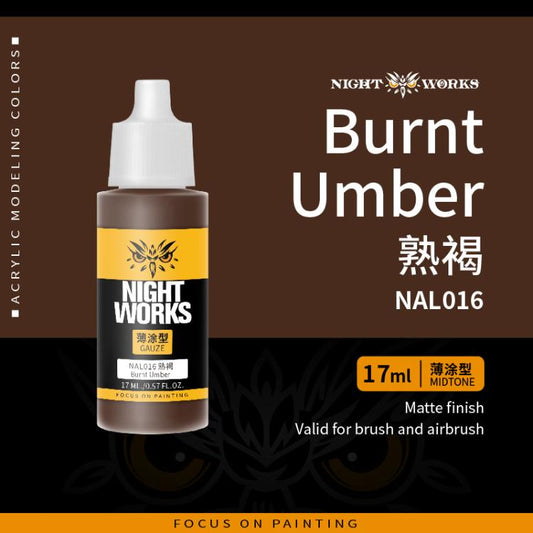 (NightWorks)  Midtone Color (Layer) Burnt Umber