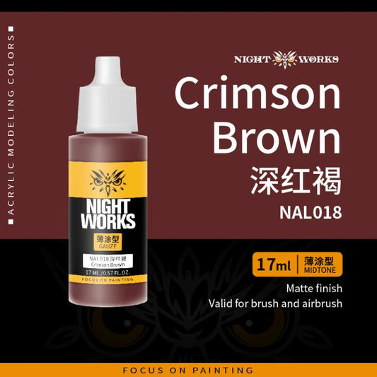 (NightWorks)  Midtone Color (Layer) Crimson Brown