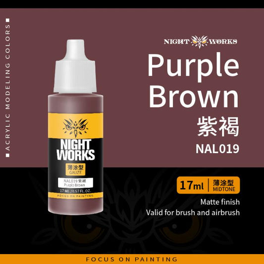 (NightWorks)  Midtone Color (Layer) Purple Brown