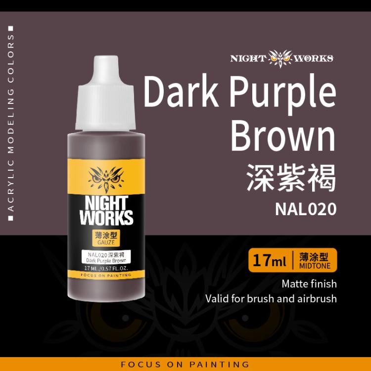 (NightWorks)  Midtone Color (Layer) Dark Purple Brown
