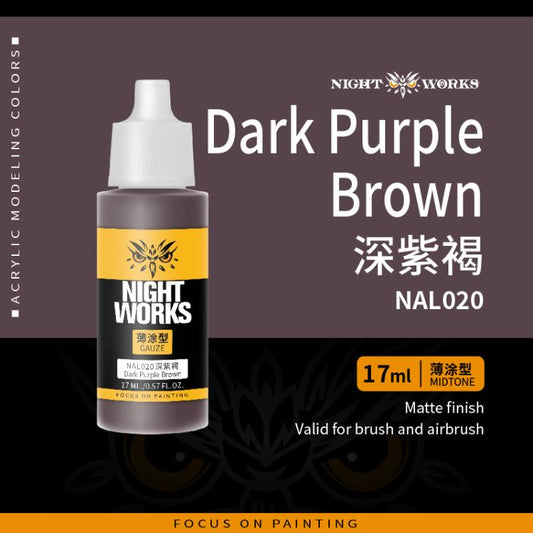 (NightWorks)  Midtone Color (Layer) Dark Purple Brown
