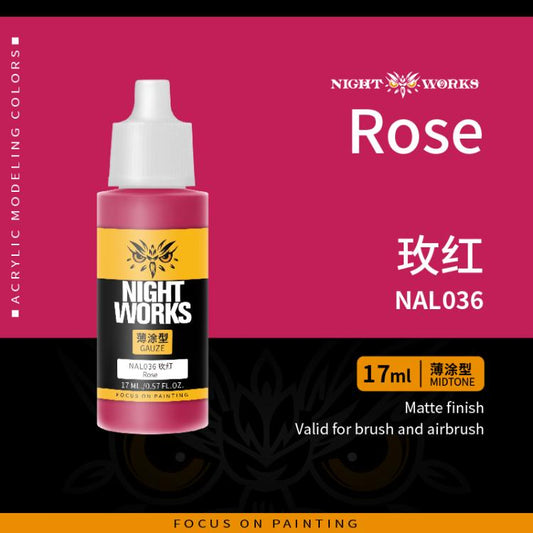 (NightWorks)  Midtone Color (Layer) Rose