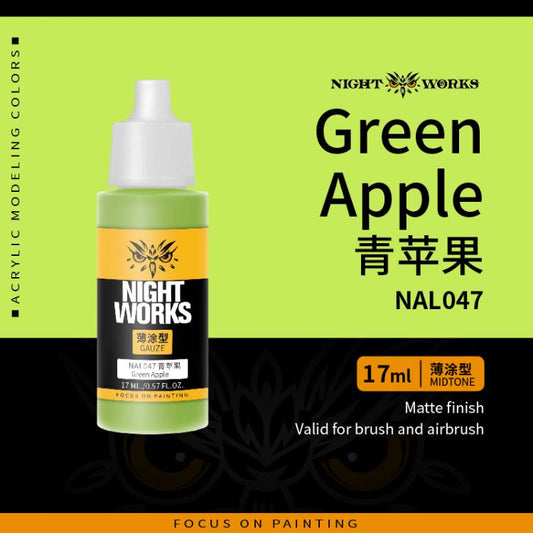 (NightWorks)  Midtone Color (Layer) Green Apple