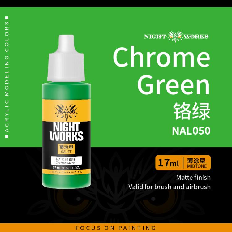 (NightWorks)  Midtone Color (Layer) Chrome Green