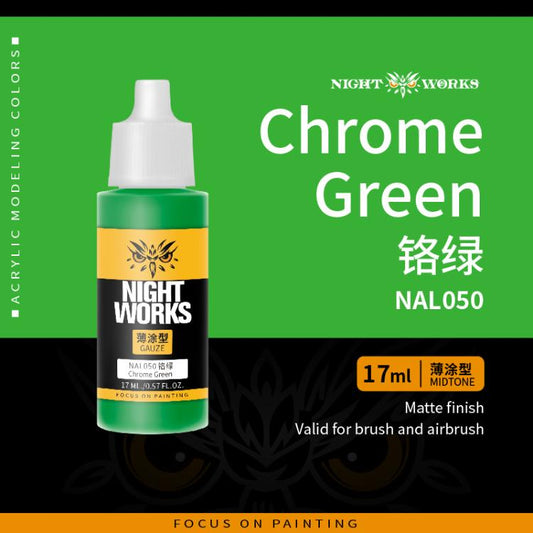 (NightWorks)  Midtone Color (Layer) Chrome Green