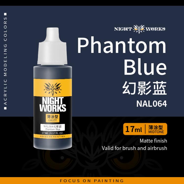 (NightWorks)  Midtone Color (Layer) Phantom Blue