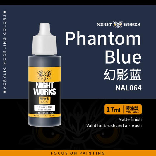 (NightWorks)  Midtone Color (Layer) Phantom Blue