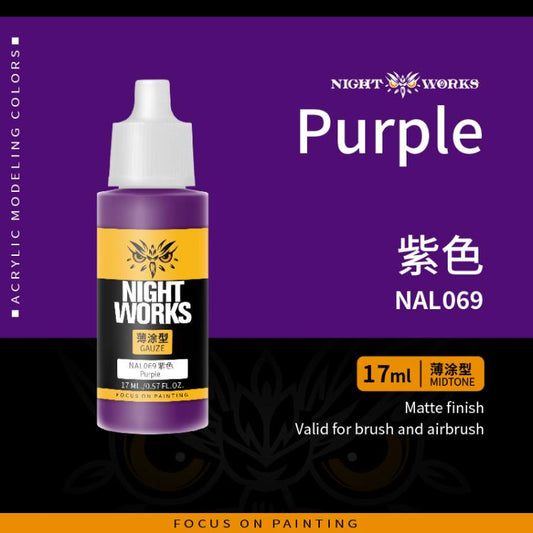 (NightWorks)  Midtone Color (Layer) Purple Brown