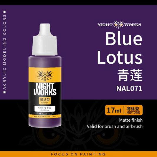 (NightWorks)  Midtone Color (Layer) Blue Lotus