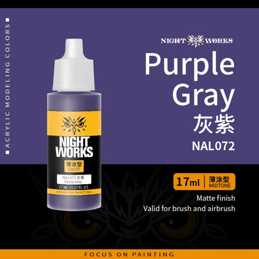 (NightWorks)  Midtone Color (Layer) Purple Grey