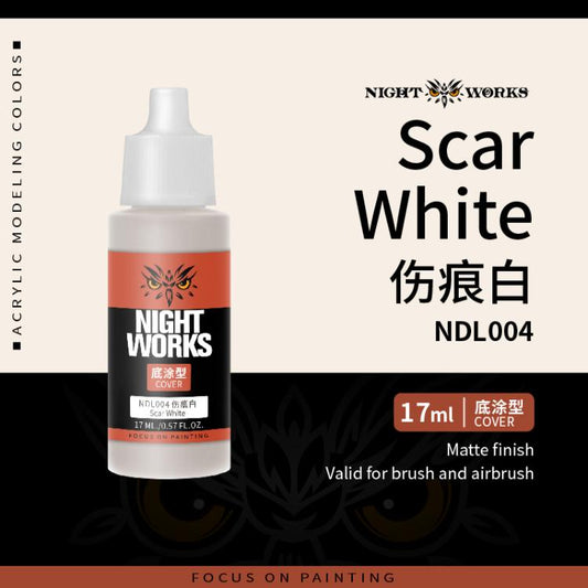 (NightWorks)  Cover Color (Base) Scar White