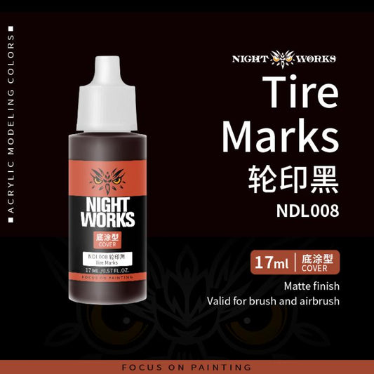 (NightWorks)  Cover Color (Base) Tire Marks