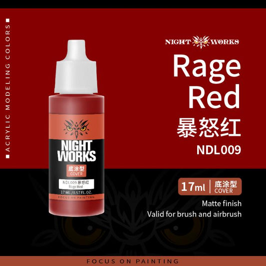 (NightWorks)  Cover Color (Base) Rage Red