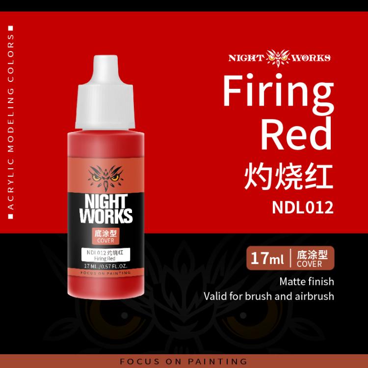 (NightWorks)  Cover Color (Base) Firing Red
