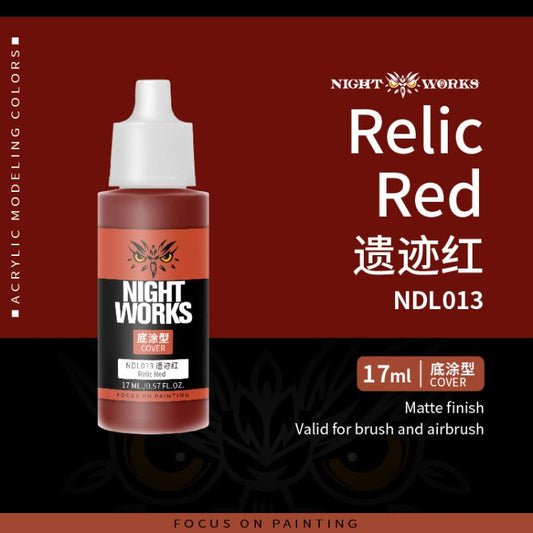 (NightWorks)  Cover Color (Base) Relic Red