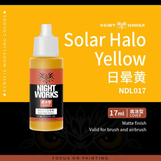 (NightWorks)  Cover Color (Base) Solar Halo Yellow