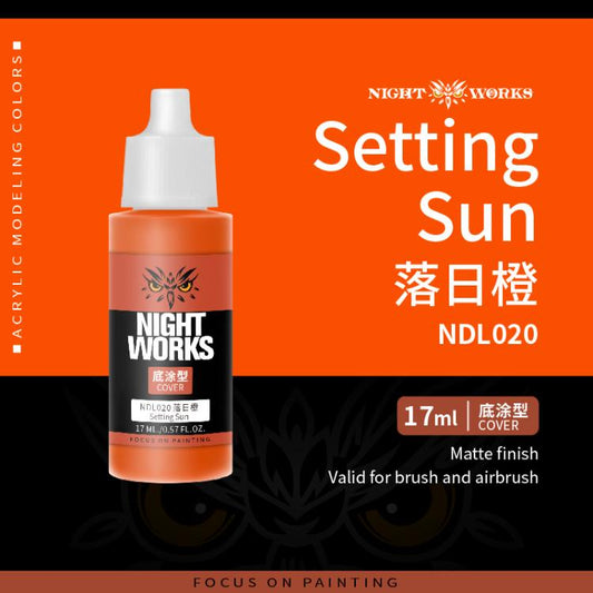 (NightWorks)  Cover Color (Base) Setting Sun
