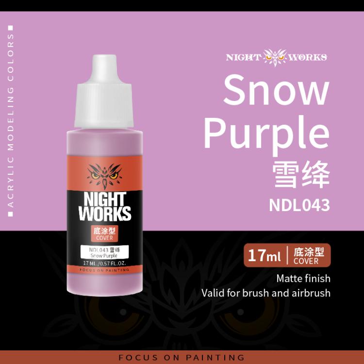 (NightWorks)  Cover Color (Base) Snow Purple