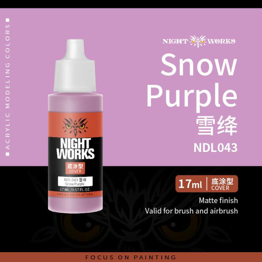 (NightWorks)  Cover Color (Base) Snow Purple