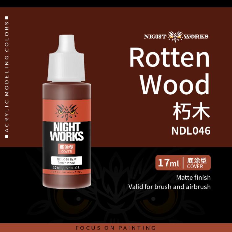 (NightWorks)  Cover Color (Base) Rotten Wood