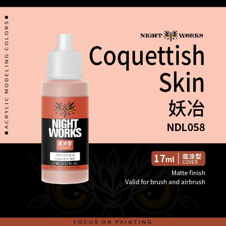 (NightWorks)  Cover Color (Base) Conquettish Skin